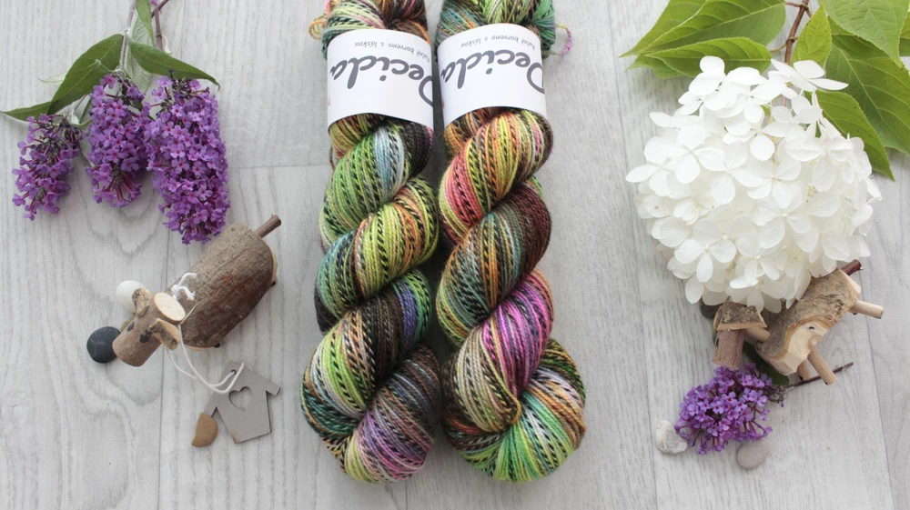 "Ikaro" - ZEBRA Merino sw/nylon 400m/100g