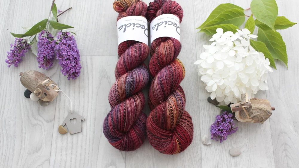 "Baile" - ZEBRA Merino sw/nylon 400m/100g