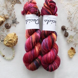 "Hot love" ARAN merino sw 166m/100g