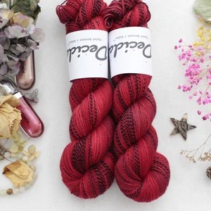 "Red" - ZEBRA Merino sw/nylon 365m/100g