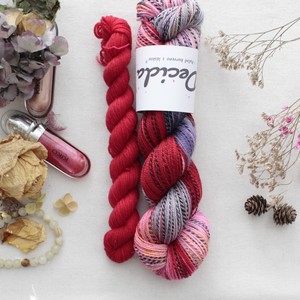 "Hot Valentine - Červená" - ZEBRA Merino sw/nylon 365m - set 120g PŘEDOBJEDNÁVKA