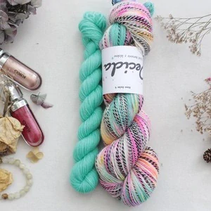 "Neon balm 4 - Mint" - ZEBRA Merino sw/nylon 365m - set 120g PŘEDOBJEDNÁVKA