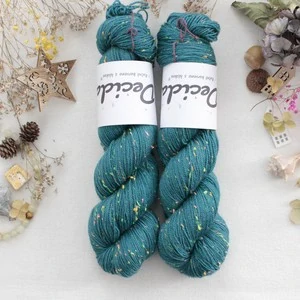 "Teal" - merino a Donegal neps 400m