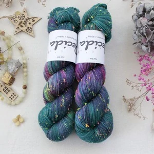 "Teal love" - merino a Donegal neps 400m