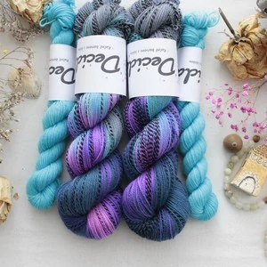 "Relay - tyrkys" - ZEBRA Merino sw/nylon 365m - set 120g