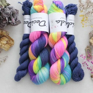 "Neon Fun" EXTRA Merino sw/polyamid 400m/100g - set 120g