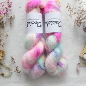 "Neon balm" - 60% superkid mohér 40% hedvábí 700m/50g