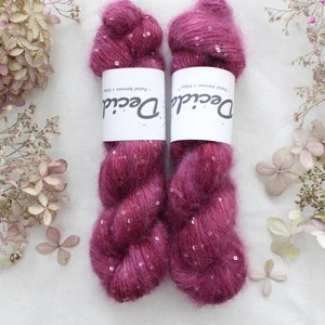 "Tawny 3" - 34% superkid mohér 11% hedvábí 41% nylon 14% polyester 195m/50g