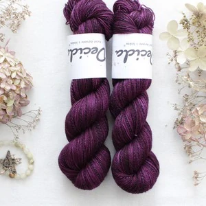 "Burgundy 1" - ZEBRA Merino sw/nylon 365m 