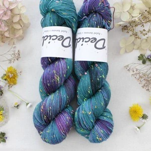 "Teal love 3" - merino a Donegal neps 400m