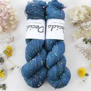 "Blueblu" - merino a Donegal neps 400m