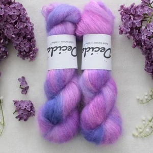 "Purpity 2"- 75% superkid mohér/25%hedvábí 420m/50g