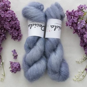 "Nubes 2"- 75% superkid mohér/25%hedvábí 420m/50g