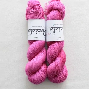 "Pinkí 3" 80% merino 20% hedvábí 400m 