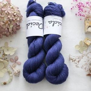 "Letní bouře" 80% merino 20% hedvábí 400m 