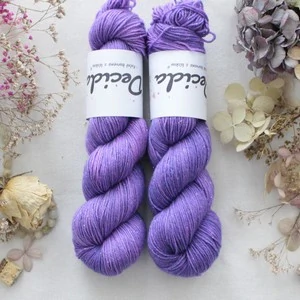 "Ultra purple 2 - EXTRA Merino sw/polyamid/Lurex 400m/100g