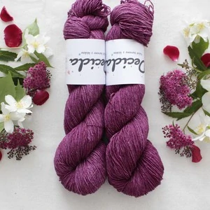 "Burgundy 3" - Buretové hedvábí 300m/100g