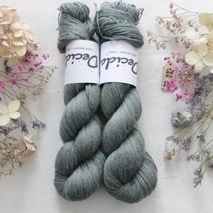 "Sage"- 50% Alpaca/25% Hedvábí/25% len 400m