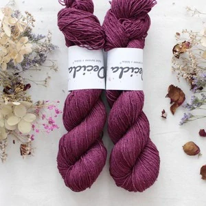 "Burgundy 4" - Buretové hedvábí 300m/100g