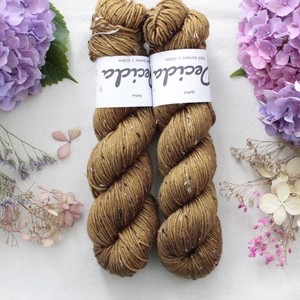 "Skořice" Donegal DK -  85% merino a 15% donegal nopky 212m