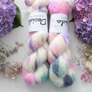 "Laolu 4" - 42% merino sw 32% alpaka 18% donegal nopky 8% len 400m