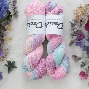 "Pastel" - 53% bambusová viskóza 47% buretové hedvábí 460m/100g