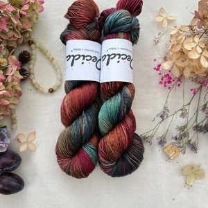 "Autumn love 2" 80% merino 20% hedvábí 400m 