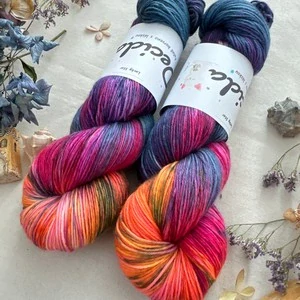 "Lucky star" EXTRA Merino sw/polyamid 400m/100g