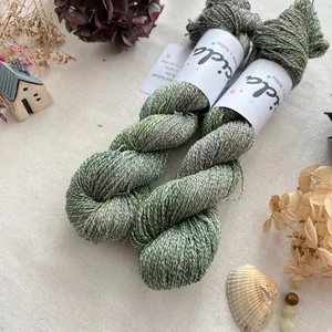 "Suspiro del Bosque" - 55% len 45% buretové hedvábí 225m/50g