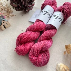 "Besos de Fuego" - 55% len 45% buretové hedvábí 225m/50g 2.jakost