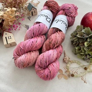 "Aurora Coral" Donegal DK -  85% merino a 15% donegal nopky 212m