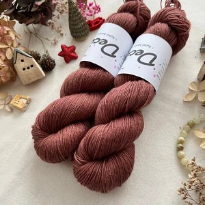 "Chestnut" 80% merino 20% hedvábí 400m 