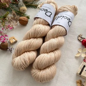 "Sand" merino/hedvábí 50/50 212m