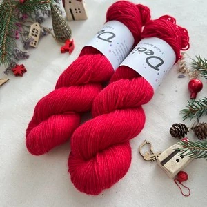 "Červeň" -  Merino sw/polyamid 270m/100g PŘEDOBJEDNÁVKA