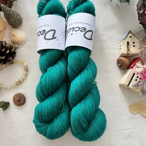 "Turquiose" 70%merino 10%nylon 20% yak 400m