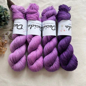 "Sólistky 1" 80% merino 20% hedvábí 400m 