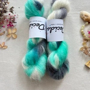 "Jade 2"- 75% superkid mohér/25%hedvábí 420m/50g