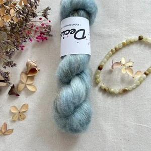 "Blue Shadows 2"- 75% superkid mohér/25%hedvábí 420m/50g