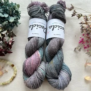 "Lavender Fog" - Buretové hedvábí 300m/100g