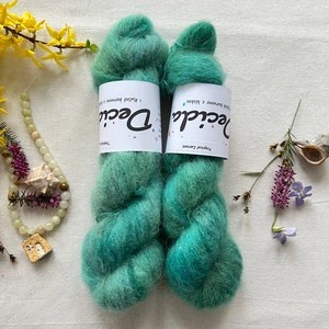 "Tropical Current"- 64% baby alpaka 3% merino 10% flitry 23% hedvábí 400m/50g