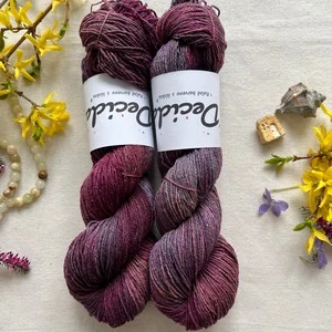 "Velvet Merlot" - Buretové hedvábí 300m/100g