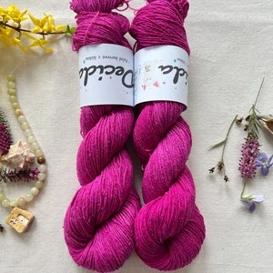 "Pink Pulse" - Buretové hedvábí 300m/100g