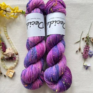 "Magic Sprinkle" - 80% merino sw 10% donegal 10% stelina 400m/100g