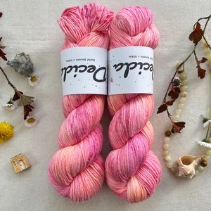 "Positano Sunset" 60% merino 20% hedvábí 20% konopí 400m 