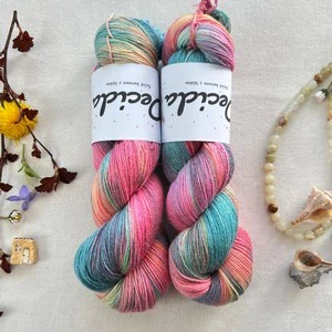 "Isolde" 60% merino 20% hedvábí 20% len 400m 