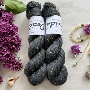"Onyx"- 80% merino sw 10% donegal 10% stelina 400m/100g