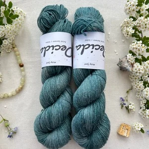 "Misty Fjord" 60% merino 20% hedvábí 20% konopí 400m