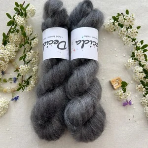 "Midnight Velvet 3" 64% superkid mohér 3% merino 10% flitry 23% hedvábí 400m/50g
