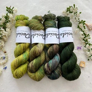 Fade set "Forgotten Garden" 400g - 80% merino sw 20% hedvábí 400m