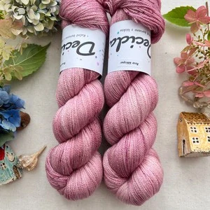 "Rose Whisper" merino/hedvábí 50/50 800m